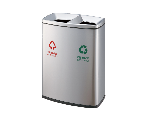 室內(nèi)分類垃圾桶商場(chǎng)果皮箱218E